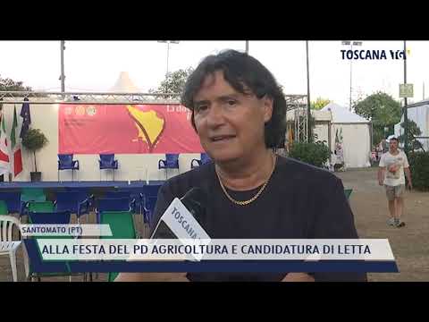 2021-07-29 SANTOMATO (PT) - ALLA FESTA DEL PD AGRICOLTURA E CANDIDATURA DI LETTA