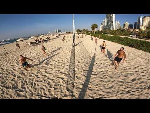 Dubai Beach Tennis: Sami/Marta vs Sophie/Omar