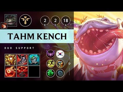 Tahm Kench Support vs Blitzcrank - KR Master Patch 25.10