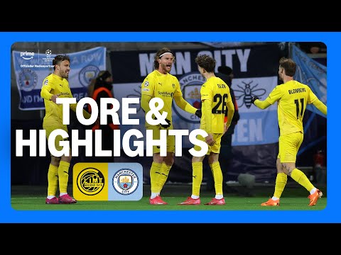 UEFA Champions League Bodø/Glimt vs Manchester City | Highlights und Tore