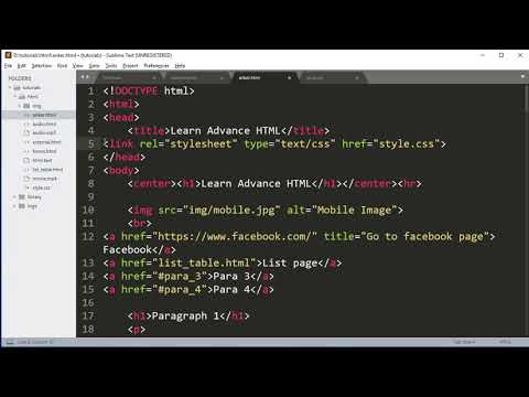 Link external CSS JavaScript file in Hindi part7