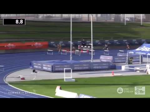 U13 Girls 200m Hurdles - Final 1 - Asics Australian Little Athletics Championships