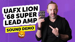 Video thumbnail for Universal Audio UAFX Lion '68 Super Lead Amp - Sound Demo by Guitar Bonedo