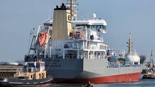 4K-60FPS-HIRES 🚢 TERNVIND on The Manchester Ship Canal. Ellesmere Port 🚢 September 18th 2024