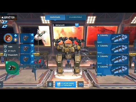 WAR ROBOT - Test server (Behemoth Calamity)