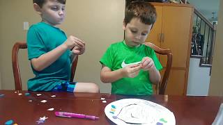 Snake Patterns preschool and kindergarten math activity