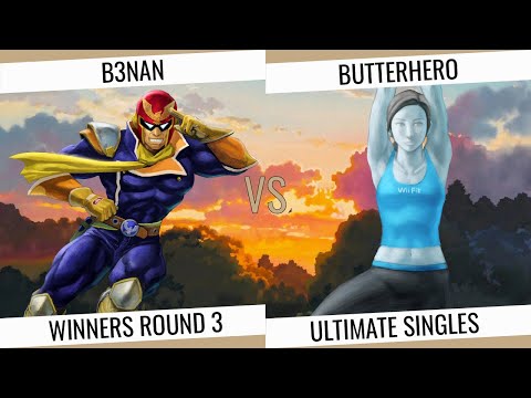 Summer NUT '22 W3 - B3nan (Captain Falcon) vs Butterhero (Wii Fit Trainer) [Winners Round 3]