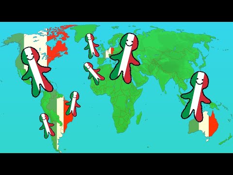 Où vit la Diaspora italienne dans le monde ?