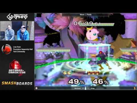 n0ne vs Krisp   Smash@York   Melee Singles Pools