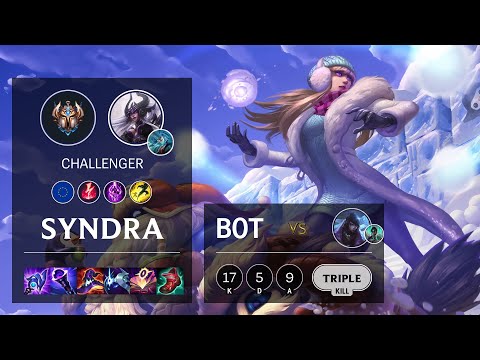 Syndra Bot vs Aphelios - EUW Challenger Patch 11.22