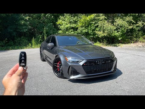 2024 Audi RS7: Start Up, Exhaust, Test Drive, Walkaround, POV and Review