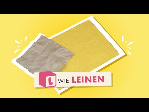 L wie Leinen im Makerist Nählexikon - Powered by Prym