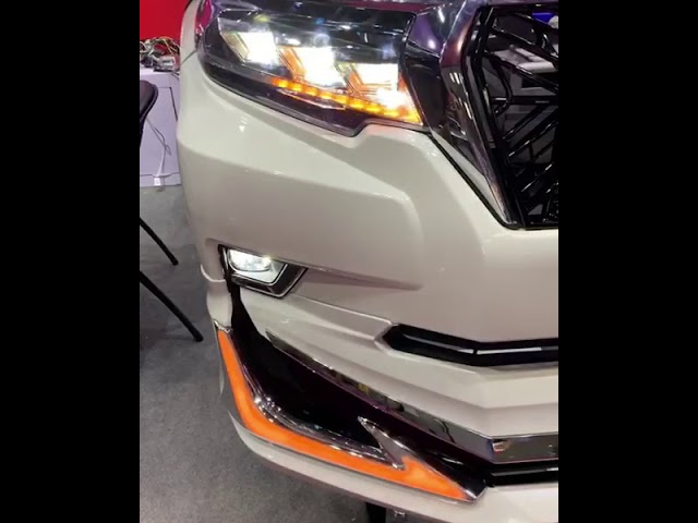 Накладки на передній і задній бампер Modelista V3-LED (2017-) Video 3