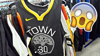 FOUND $200 STEPH CURRY JERSEY FOR $40 AT ROSS!!!