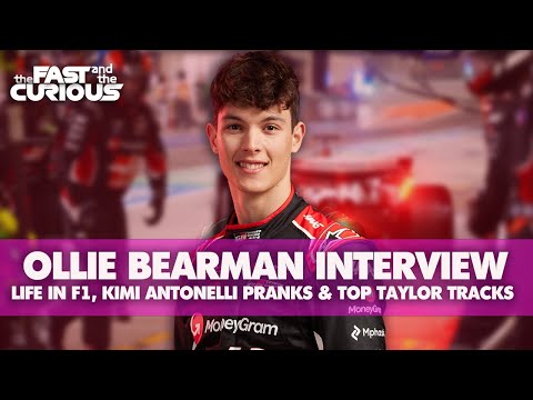 OLLIE BEARMAN interview | Ollie's life in F1, Kimi pranks and top Taylor tracks