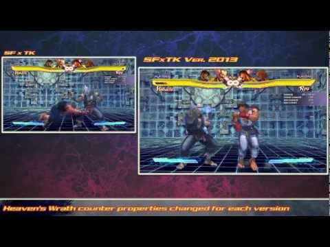 SFxTK Ver. 2013 Heihachi Changes & Updates