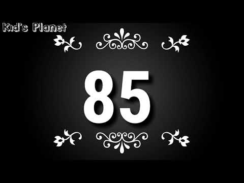 80 to 90 Counting For Kids | Learning Numbers | Preschool Math Book |