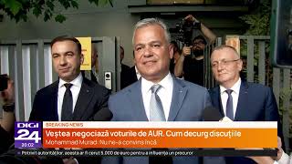 Adrian Veștea, după ce a ratat învestirea cabinetului său: Votul este suveran și îl respect