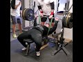 Bench press 160kg with 50kg elastic band, good exercise to increase your bench press