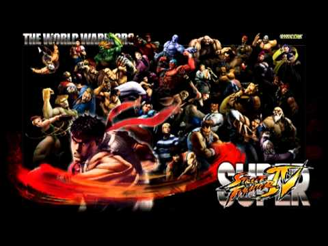 Super Street Fighter IV Character Select Arcade Theme Extended
