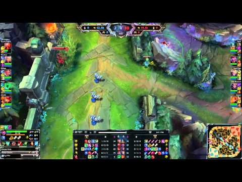 Team SoloMid Dyrus - Olaf ( Smite TP ) vs Irelia - patch 5.9