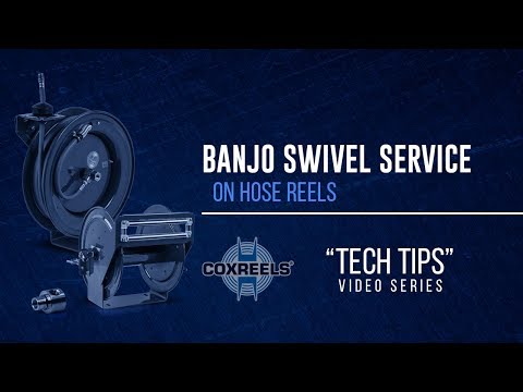 Coxreels "Tech Tips" - Service Your Banjo Style Swivel (Swivel Video 1)