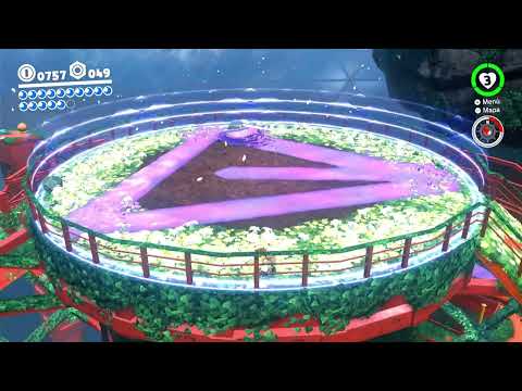 Gameplay No Comentado Super Mario Odyssey  Guia Jefes Reino Arbolado