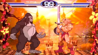 Harambe The Gorilla vs. Classic Capcom Fighting Game Characters!