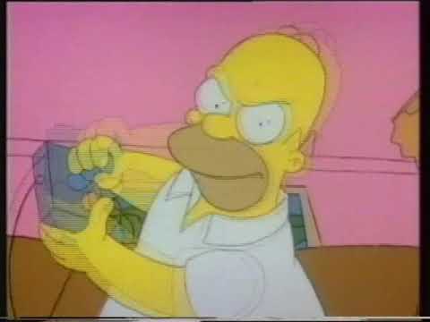 The Simpsons Bart vs the Space Mutants NES Advert 1991