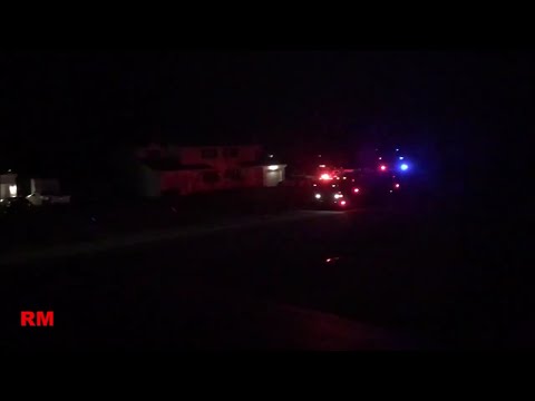 Rapids VFC POV + 19-E1 Responding to 2 Simultaneous Calls (EMS + MVC) | 2/26/19