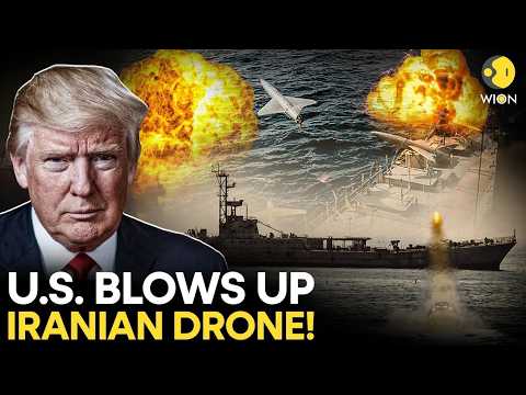 US vs Iran LIVE: US Shoots Down Iranian Drone Near Aircraft Carrier, Nuclear Talks Continue! | WION