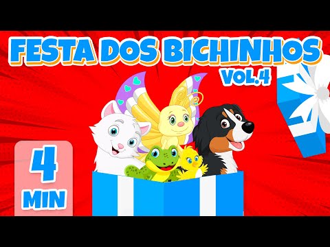 Festa dos Bichinhos da Giramille Vol. 4 - Giramille 4 min | Desenho Animado Musical