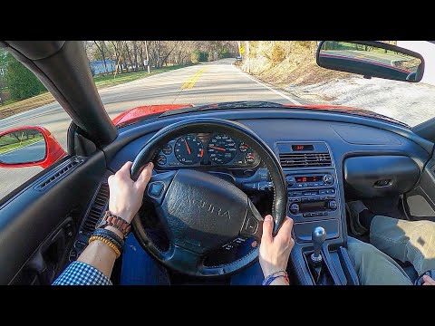 1997 Acura NSX-T - POV Test Drive (Binaural Audio)