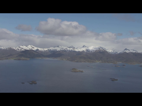 Ulvsvåg, Tranøy, Vestfjorden, Offersøy - Flying Over Norway