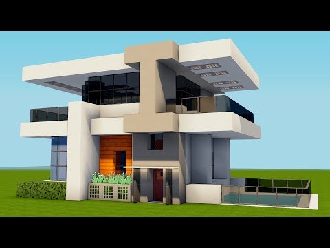 A1MOSTADDICTED MINECRAFT - How To Build A EPIC Modern House In Minecraft!
