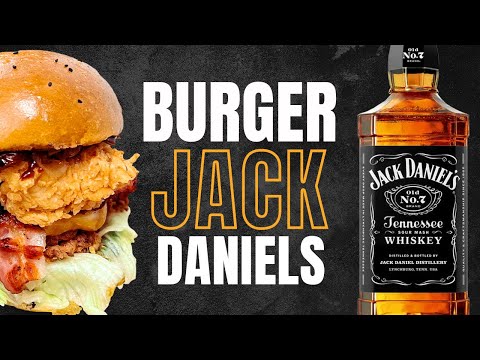 Przepis na BURGERA Jack Daniels ze Stripsami od Chicken King Family!