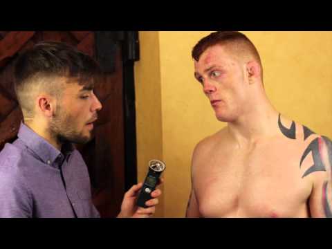 Fight Highlights and Interview with Glenn Irvine at Kumite