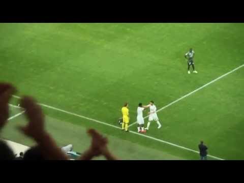 Dernier match et sortie d'André-Pierre Gignac, (Marseille 3-0 Bastia)