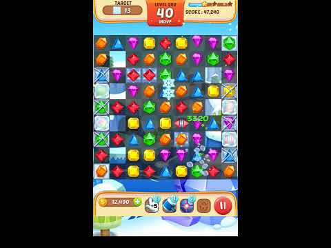 Jewel Match King Level 292 - Walkthrough ( No Booster )