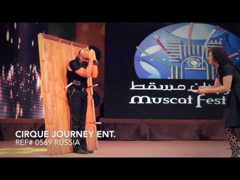 Knife Throwing Act (Ref# 0569 Russia)