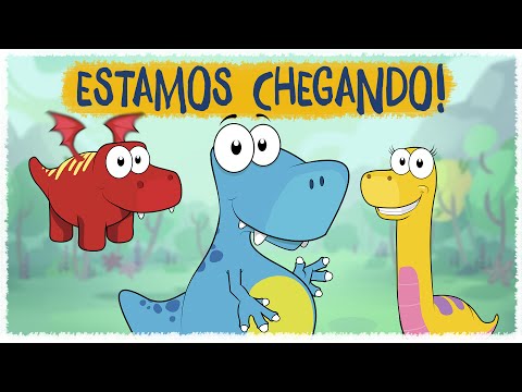 Estamos Chegando! | Teaser | AMIGOSSAURO - Clipe Infantil