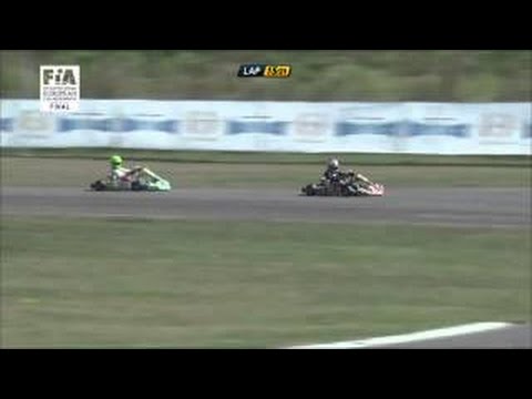 CIK FIA EUROPEAN CHAMPIONSHIP 2014 EVENT 5 ROUND3 KZ2 KFJunior KZ PREFINALS