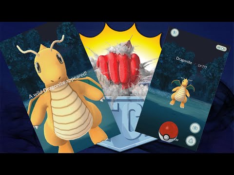 I found a DRAGONITE!!!!