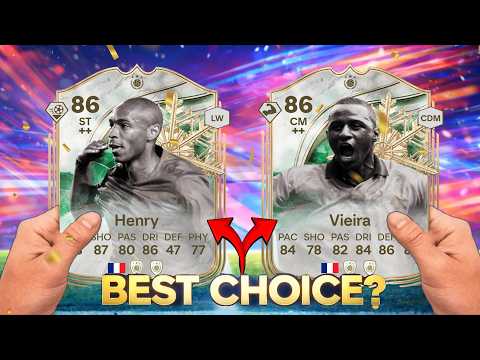 MUST TAKE PLAYER 86 HENRY vs 86 VIEIRA SBC?