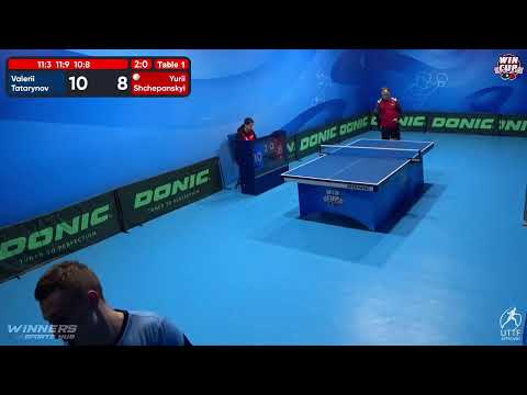 21:30 Valerii Tatarynov 3-0 Yurii Shchepanskyi West 5 WIN CUP 16.11.2022 | TABLE TENNIS WINCUP
