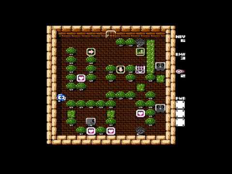 Adventures of Lolo 3   Level 6 Room 3