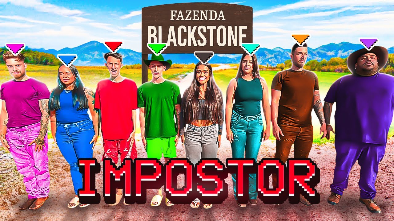 AMONG US NA FAZENDA BLACKSTONE!!!