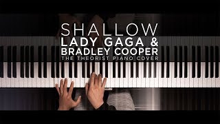 Lady Gaga & Bradley Cooper - Shallow | The Theorist Piano Cover