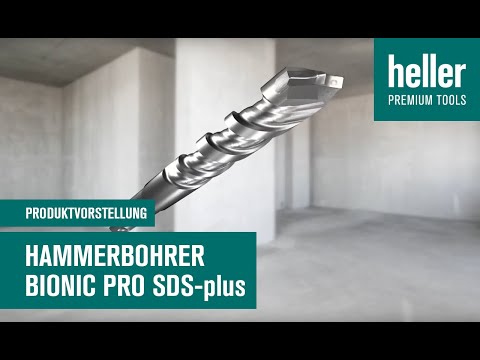 Bionic Pro SDS-plus - extrem schneller Hammerbohrer für Beton und Armierung