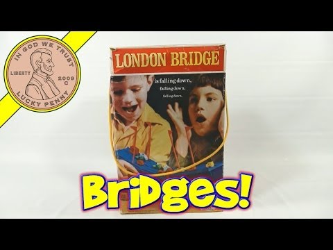London Bridge Game #440, 1972 Schaper Games - A Cootie Company 